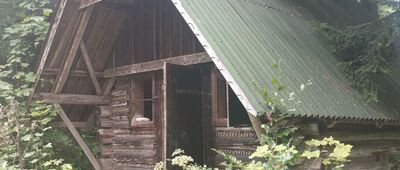 Lipnik, Majdówka ↔ Przełęcz Sucha [Domek drwala - uratował przed burzą]