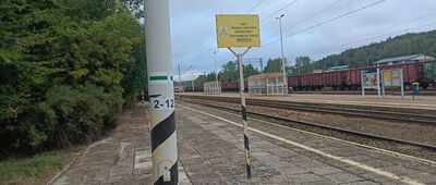 Zagnańsk, stacja kolejowa