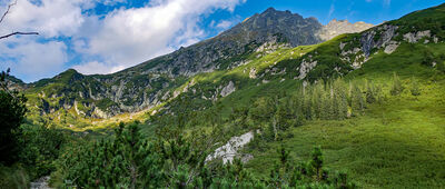 Dolina Roztoki [Kozi Wierch z Doliny Roztoki]