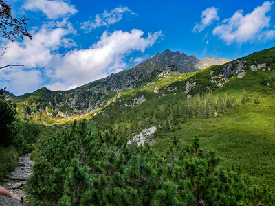 Kozi Wierch z Doliny Roztoki