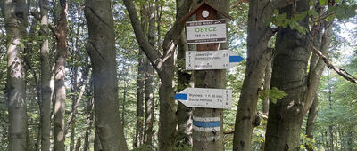 Pod Obyczem ↔ Przełęcz Regetowska, wiata