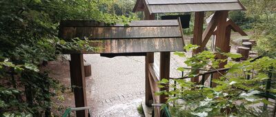 Wejście na trasę turystyczną im. Franciszka Pabla