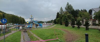 Zalew Radkowski ↔ Koniec Ścieżki Skalnej Rzeźby