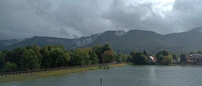Radków, rozwidlenie ↔ Zalew Radkowski, rozejście szlaków