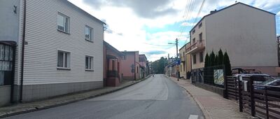 Rozejście szlaków zielony / żółty ↔ Myszków, Nierada