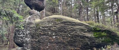 U Pánova kříže ↔ Božanovský Špičák, vyhlídkové místo