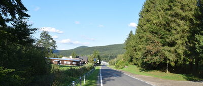 Rzeczyca, parking ↔ Ustrzyki Górne, parking