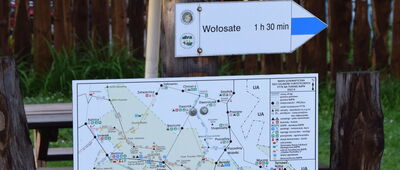 Ustrzyki Górne, parking