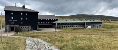 Luční Bouda, skrzyżowanie