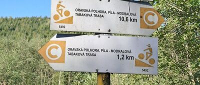 Pod Martošou ↔ Oravská Polhora, píla