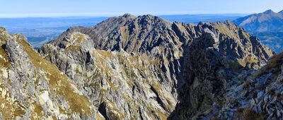 Żleb Kulczyńskiego ↔ Zadni Granat