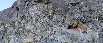 Kozia Przełęcz, odejście szlaku czerwonego