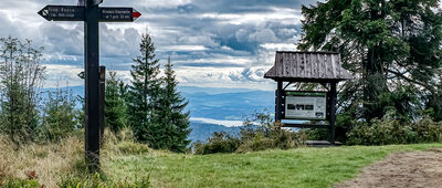 Kiczora [Skrzyżowanie szlaków pod Kiczorą]