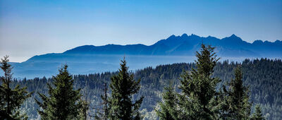 Pustak [Tatry z Polany Pustak]