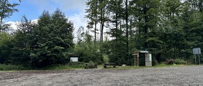 Przełęcz Jaworowa, parking