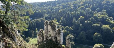 Ojców, odejście ścieżki gminnej ↔ Prądnik Czajowski, odejście ścieżki gminnej