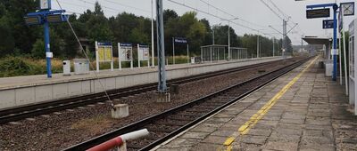 Wilkowice, stacja kolejowa