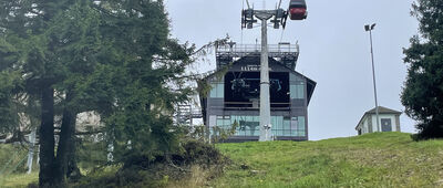 Jaworzyna Krynicka ↔ Pod Jaworzyną Krynicką, odejście do schroniska