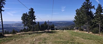 Rozwidlenie nad Zygmuntówką ↔ Zimna Polanka [Szczyt Wyciągu Rymarz]
