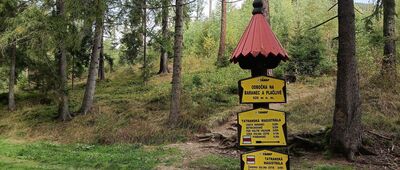 Odbočka na Baranec a Plačlivé