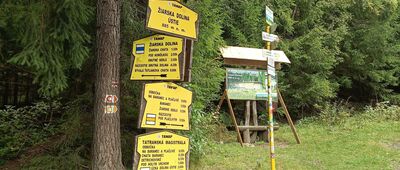 Žiarska dolina, ústie