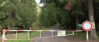 Žiarska dolina, ústie