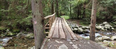 Jalovecká dolina, ústie ↔ Žiarska dolina, zastavka