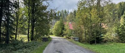 Batorów, granica parku narodowego ↔ Batorówek