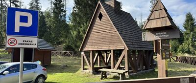 Skalne Grzyby, parking