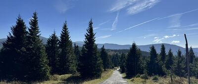 Pod Petrovou Boudou ↔ Przełęcz Karkonoska