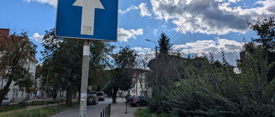 Gdańsk, Oliwa, ul. Cystersów ↔ Gdańsk Oliwa, Opactwo Cystersów