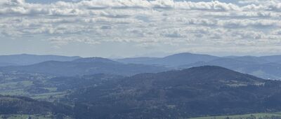 Kozubova, salaš ↔ Rozejście szlaków [Widok na Tatry]