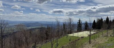 Kozubová, kaple, rozc. ↔ Kozubová, turistická chata