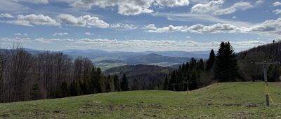 Kozubova, salaš ↔ Rozejście szlaków