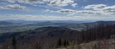 Kozubová, turistická chata ↔ Kozubova, salaš