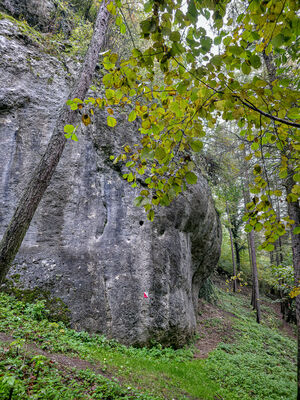 Skałki w Dolinie Brzoskwinki (Położna)