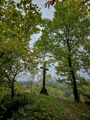 Krzyż nad Doliną Brzoskwinki
