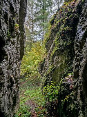 Skałki w Dolinie Brzoskwinki (Obchodnia)