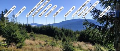 Przełęcz Pawlusia ↔ Romanka [Widok z Martoszki]