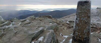 Babia Góra, odejście szlaku zielonego