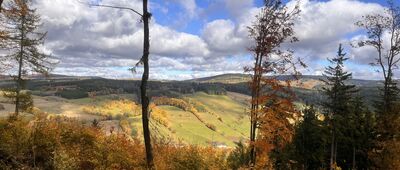 Rozdroże nad Świerkami Dolnymi ↔ Rozdroże pod Włodzicką Górą