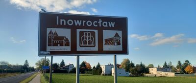 Inowrocław, rondo Solidarności ↔ Turzany