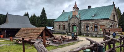 Orle, rozejście szlaków [Stacja Turystyczna Orle]