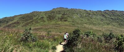 Wiata przy przełęczy Goprowskiej ↔ Przełęcz Goprowska