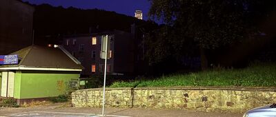 Wałbrzych, rozejście szlaków ↔ Harcówka, rozejście szlaków