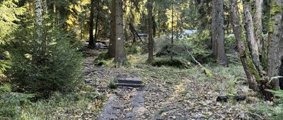 Szczeliniec Wielki, parking