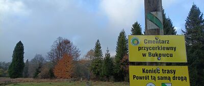 Bukowiec, dawny cmentarz