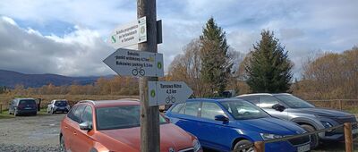 Torfowisko Tarnawa, parking