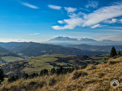 Widoki spod Wysokiego Wierchu