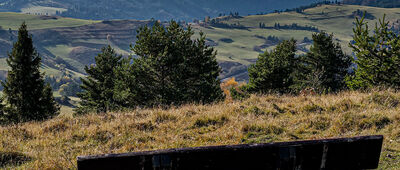 Wysoki Wierch [Wysoki Wierch 898 m n.p.m. z widokiem na Tatry]
